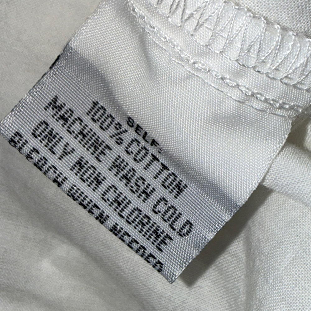 Johnny Was Monic Pant White Embroidered Pants with Fringe Hem - Picture 4 of 5
